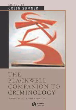 The Blackwell Companion to Criminology Colin Sumner