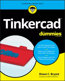 Tinkercad For Dummies Shaun Bryant