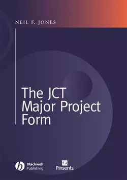 The JCT Major Project Form, Neil Jones