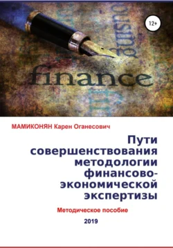 Пути совершенствования методологии финансово-экономической экспертизы. Методическое пособие, Карен МАМИКОНЯН