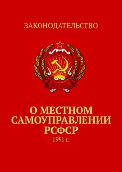 О местном самоуправлении РСФСР. 1991 г., Тимур Воронков