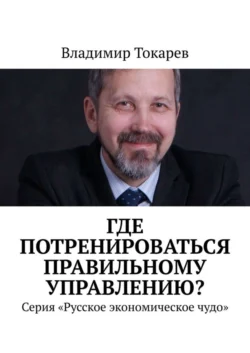 Где потренироваться правильному управлению? Серия «Русское экономическое чудо» Владимир Токарев