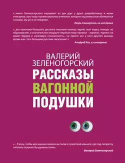 Рассказы вагонной подушки, Валерий Зеленогорский