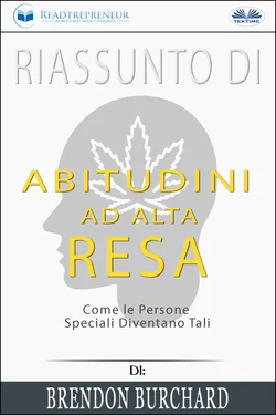 Riassunto Di Abitudini Ad Alta Resa: Come Le Persone Speciali Diventano Tali Di Brendon Burchard, Readtrepreneur Publishing