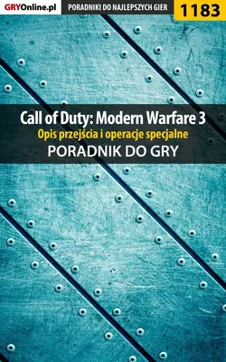 Call of Duty: Modern Warfare 3 - opis przejścia i operacje specjalne Michał Basta