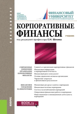 Корпоративные финансы. (Бакалавриат). Учебник. Евгений Шохин и Наталия Лахметкина