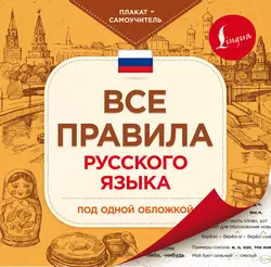 Все правила русского языка под одной обложкой. Плакат-самоучитель, Коллектив авторов