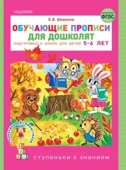 Обучающие прописи для дошколят. Подготовка к школе детей 5–6 лет Константин Шевелев