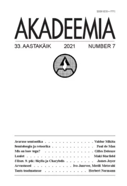 Akadeemia, 7 2021