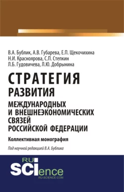 Стратегия развития международных и внешнеэкономических связей Российской Федерации. (Аспирантура). Монография., Владимир Бублик