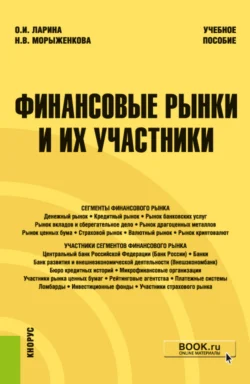 Финансовые рынки и их участники. (Бакалавриат). Учебное пособие, Наталья Морыженкова