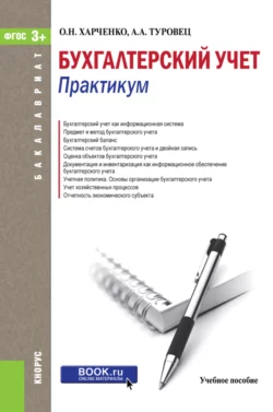 Бухгалтерский учет. Практикум. (Бакалавриат). Учебное пособие., Анна Туровец