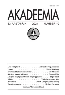 Akadeemia, 10 2021