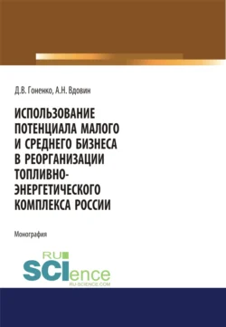 Использование потенциала малого и среднего бизнеса в реорганизации топливно-энергетического комплекса России. (Аспирантура, Бакалавриат, Магистратура). Монография., Алексей Вдовин