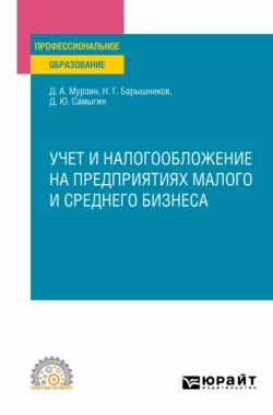 Учет и налогообложение на предприятиях малого и среднего бизнеса. Учебное пособие для СПО, Денис Мурзин