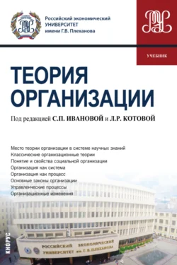 Теория организации. (Бакалавриат). Учебник. Дмитрий Земляков и Светлана Иванова