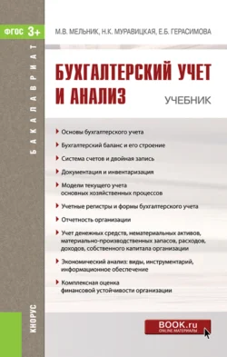 Бухгалтерский учет и анализ. (Бакалавриат). Учебник. Елена Герасимова и Наталья Муравицкая