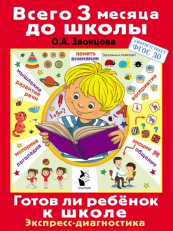 Готов ли ребёнок к школе. Диагностика детей 6-7 лет Ольга Звонцова