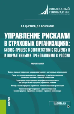 Управление рисками в страховых организациях: бизнес-процесс в соответствии с Solvency II и нормативными требованиями в России. (Бакалавриат, Магистратура). Монография., Денис Брызгалов