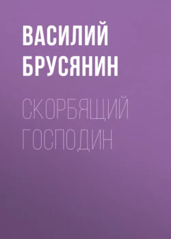 Скорбящий господин, Василий Брусянин