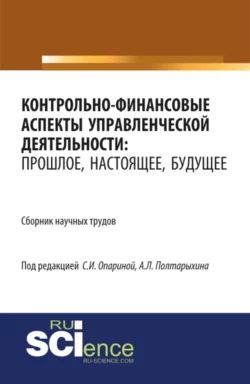 Контрольно-финансовые аспекты управленческой деятельности: прошлое, настоящее, будущее. (Аспирантура, Бакалавриат, Магистратура). Сборник статей., Андрей Полтарыхин