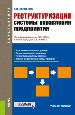 Реструктуризация системы управления предприятия. (Бакалавриат). Учебное пособие.. (Бакалавриат) Валерий Безпалов