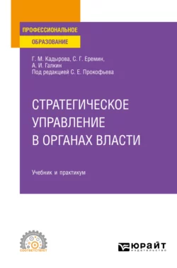 Стратегическое управление в органах власти. Учебник и практикум для СПО, Сергей Еремин