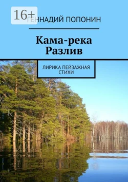 Кама-река. Разлив. Лирика пейзажная. Стихи, Геннадий Попонин