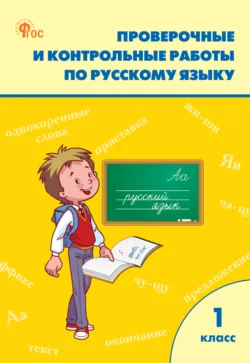 Проверочные и контрольные работы по русскому языку. 1 класс. Рабочая тетрадь 