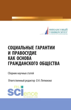 Социальные гарантии и правосудие как основа гражданского общества. (Бакалавриат, Магистратура). Сборник статей., Оксана Петюкова