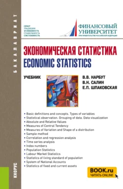 Экономическая статистика Economic statistics. (Бакалавриат). Учебник. Елена Шпаковская и Виктор Салин