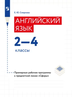 Английский язык. Рабочие программы. Предметная линия учебников 