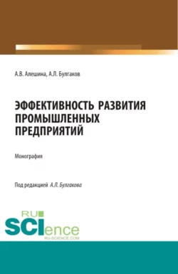 Эффективность развития промышленных предприятий. (Аспирантура, Бакалавриат, Магистратура). Монография., Андрей Булгаков