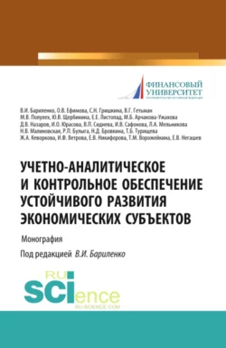 Учетно-аналитическое и контрольное обеспечение устойчивого развития экономических субъектов. (Магистратура). Монография., Ольга Ефимова