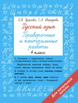 Русский язык. 4 класс. Проверочные и контрольные работы Ольга Узорова и Елена Нефёдова