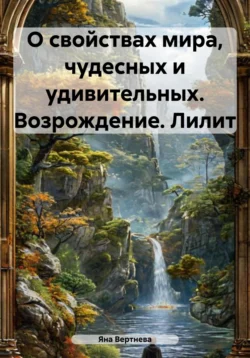 О свойствах мира, чудесных и удивительных. Возрождение. Лилит, Яна Вертнева