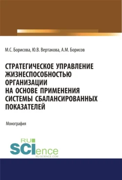 Стратегическое управление жизнеспособностью организации на основе применения системы сбалансированных показателей. (Аспирантура, Бакалавриат, Магистратура). Монография., Юлия Вертакова