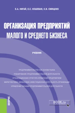 Организация предприятий малого и среднего бизнеса. (Бакалавриат). Учебник. Елена Кошевая и Евгения Нигай