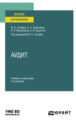 Аудит 4-е изд., пер. и доп. Учебник и практикум для вузов, Мария Штефан