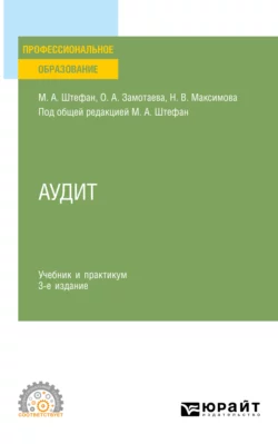 Аудит 3-е изд., пер. и доп. Учебник и практикум для СПО, Мария Штефан