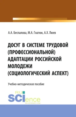 Досуг в системе трудовой (профессиональной) адаптации российской молодежи (социологический аспект). (Аспирантура, Бакалавриат, Магистратура). Учебно-методическое пособие., Анна Верещагина