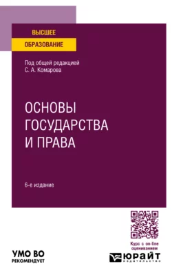 Основы государства и права 6-е изд., пер. и доп. Учебное пособие для вузов, Андрей Кочетков