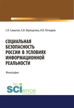 Социальная безопасность России в условиях информационной реальности. (Аспирантура  Бакалавриат  Магистратура). Монография. Анна Верещагина и Сергей Самыгин