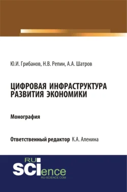 Цифровая инфраструктура развития экономики. (Аспирантура  Бакалавриат  Магистратура). Монография. Никита Репин и Юрий Грибанов