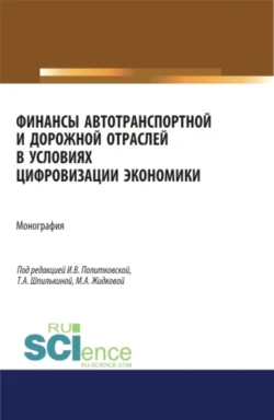 Финансы автотранспортной и дорожной отраслей в условиях цифровизации экономики. (Аспирантура  Бакалавриат  Магистратура). Монография. Ирина Политковская и Татьяна Шпилькина