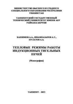 Тепловые режимы работы индукционных тигельных печей, А. Хашимов