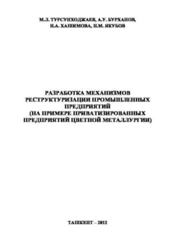 Разработка механизмов реструктуризации промышленных предприятий, М. Турсунходжаев