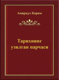 Тарихнинг узилган парчаси, Амиркул Карим