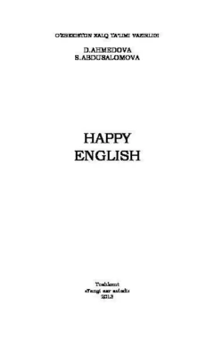 Happy English, Дилобархон Ахмедова