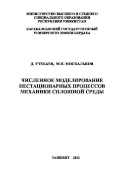 Численное моделирование нестационарных процессов механики сплошной среды Д. Утебаев